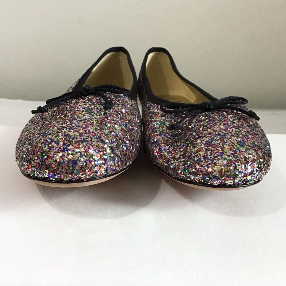 kate spade Glitter Honey Ballet Flat Shoes Size 8.5 - Picture 6 of 11